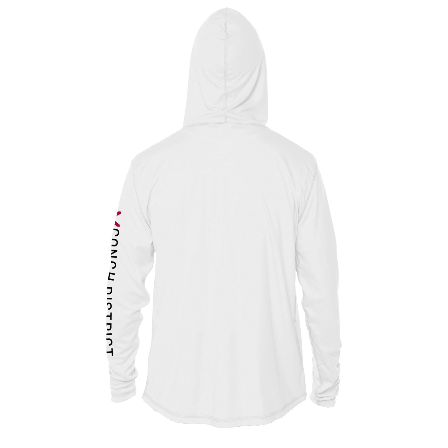 Hammerhead Shark Conservation Status Hoodie | Mens Recycled Solar Performance