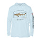 Lemon Shark Conservation Status Hoodie | Mens Recycled Solar Performance