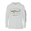 Lemon Shark Conservation Status UPF 50+ Sun Protection Hoodie Youth
