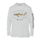 Lemon Shark Conservation Status Hoodie | Mens Recycled Solar Performance