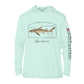 Lemon Shark Conservation Status UPF 50+ Sun Protection Hoodie Youth