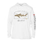 Lemon Shark Conservation Status UPF 50+ Sun Protection Hoodie Youth