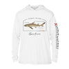Lemon Shark Conservation Status Hoodie | Mens Recycled Solar Performance