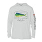 Mahi Mahi Dolphinfish Conservation Status UPF 50+ Sun Protection Hoodie Youth