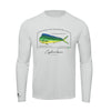 Mahi Mahi Dolphinfish Conservation Status Shirt | Mens Recycled Solar Performance