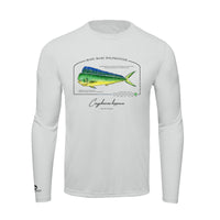 Mahi Mahi Dolphinfish Conservation Status Shirt | Mens Recycled Solar Performance