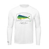 Mahi Mahi Dolphinfish Conservation Status Shirt | Mens Recycled Solar Performance