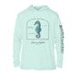 Pygmy Seahorse Conservation Status Hoodie | Mens Recycled Solar Performance