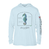 Pygmy Seahorse Conservation Status Hoodie | Mens Recycled Solar Performance