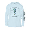 Pygmy Seahorse Conservation Status UPF 50+ Sun Protection Hoodie Youth