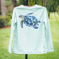 Sea Turtle Monogramed Solar Swim Tee