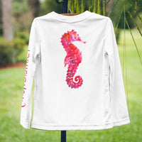 Seahorse Monogramed Solar Swim Tee