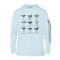 Shark Tooth Identification UPF 50+ Sun Protection Hoodie Youth