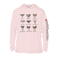 Shark Tooth Identification UPF 50+ Sun Protection Hoodie Youth