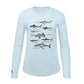 Types of Sharks Shirt | Womens Recycled Solar Performance