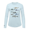 Types of Sharks Shirt | Womens Recycled Solar Performance