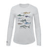 Types of Sharks Shirt | Womens Recycled Solar Performance