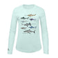 Types of Sharks Shirt | Womens Recycled Solar Performance