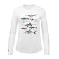 Types of Sharks Shirt | Womens Recycled Solar Performance