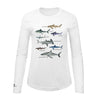 Types of Sharks Shirt | Womens Recycled Solar Performance