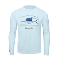 Atlantic Sailfish Conservation Status Shirt | Mens Recycled Solar Performance