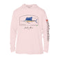 Atlantic Sailfish Conservation Status UPF 50+ Sun Protection Hoodie Youth