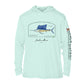 Atlantic Sailfish Conservation Status Hoodie | Mens Recycled Solar Performance