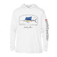 Atlantic Sailfish Conservation Status UPF 50+ Sun Protection Hoodie Youth