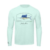 Atlantic Sailfish Conservation Status Shirt | Mens Recycled Solar Performance