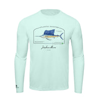 Atlantic Sailfish Conservation Status Shirt | Mens Recycled Solar Performance
