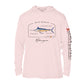 Blue Marlin Conservation Status UPF 50+ Sun Protection Hoodie Youth
