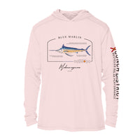 Blue Marlin Conservation Status UPF 50+ Sun Protection Hoodie Youth