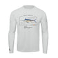 Blue Marlin Conservation Status Shirt | Mens Recycled Solar Performance