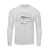 Blue Marlin Conservation Status Shirt | Mens Recycled Solar Performance