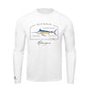 Blue Marlin Conservation Status Shirt | Mens Recycled Solar Performance