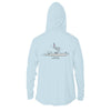 Custom Boat Drawing | Men’s Recycled Sun Hoodie – Lightweight UPF 50+ Protection