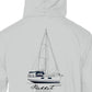 Custom Boat Drawing | Mens Recycled Solar Performance - Hoodie
