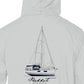 Custom Boat Drawing | Men’s Recycled Sun Hoodie – Lightweight UPF 50+ Protection