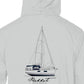Custom Boat Drawing | Mens Recycled Solar Performance - Hoodie