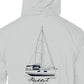 Custom Boat Drawing | Mens Recycled Solar Performance - Hoodie
