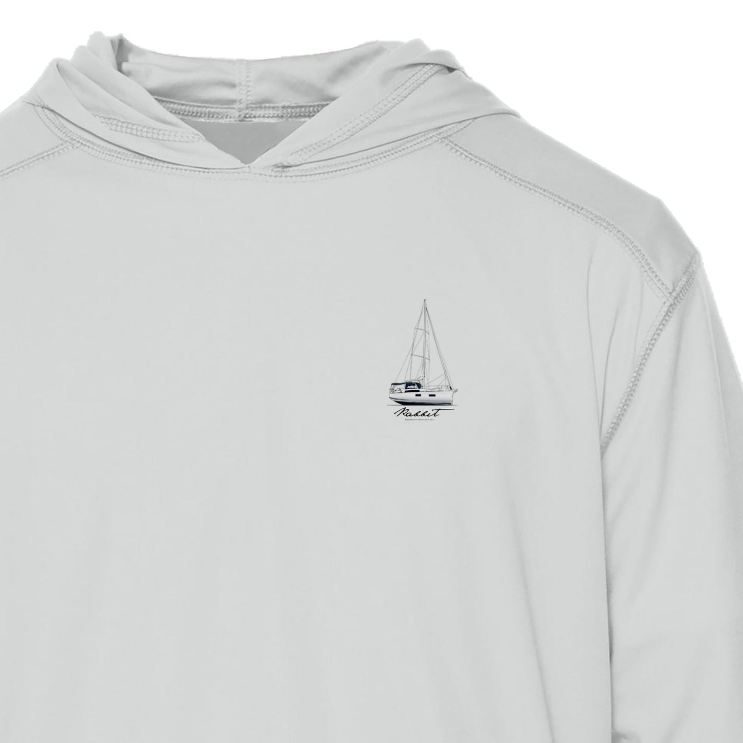 Custom Boat Drawing | Mens Recycled Solar Performance - Hoodie