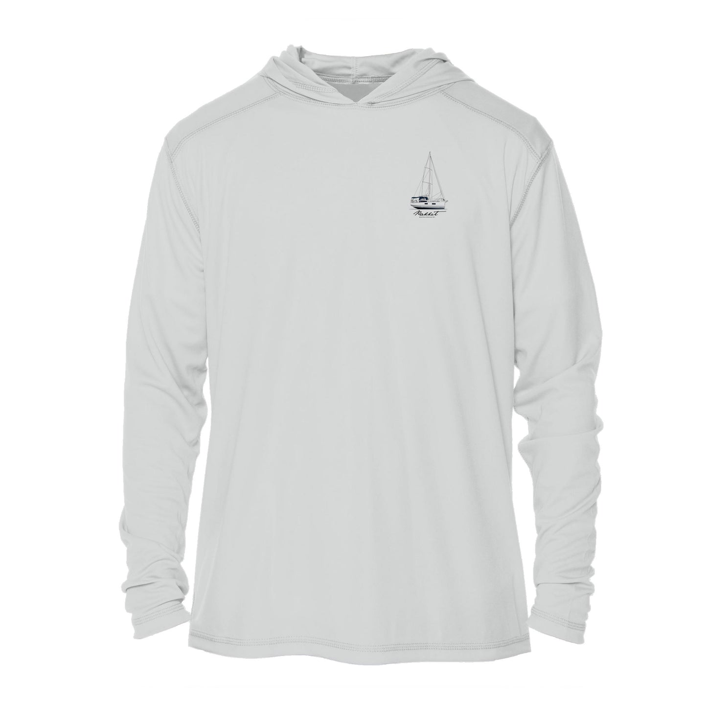 Custom Boat Drawing | Mens Recycled Solar Performance - Hoodie