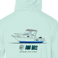 Custom Boat Drawing | Mens Recycled Solar Performance - Hoodie