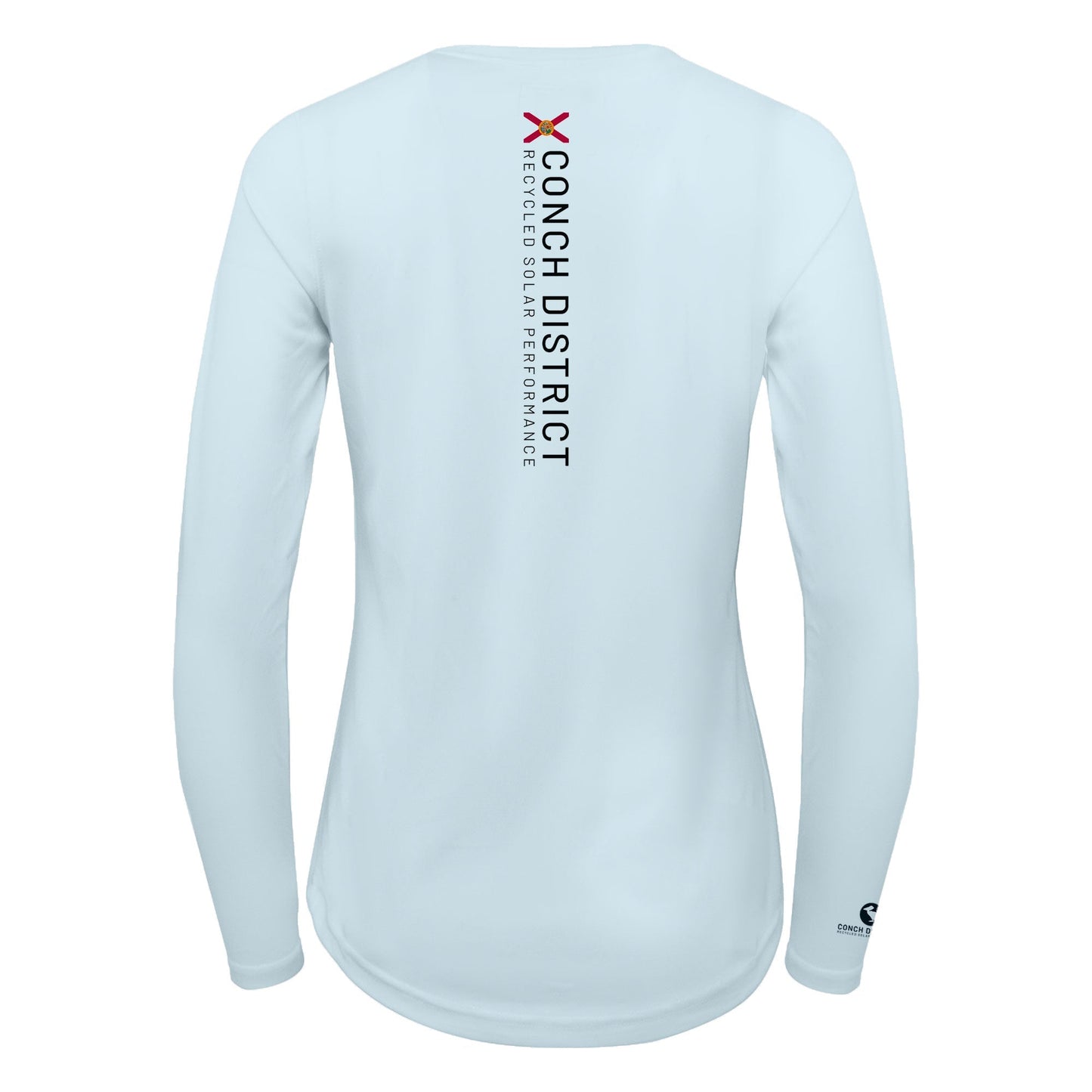 Atlantic Sailfish Conservation Status Shirt | Womens Recycled Solar Performance