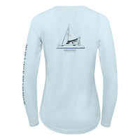 Women’s Custom Long Sleeve Boat Shirt – UPF 50+ Sun Protection | Made from Recycled Water Bottles