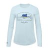 Atlantic Sailfish Conservation Status Shirt | Womens Recycled Solar Performance
