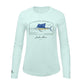 Atlantic Sailfish Conservation Status Shirt | Womens Recycled Solar Performance