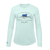 Atlantic Sailfish Conservation Status Shirt | Womens Recycled Solar Performance