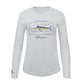 Blue Marlin Conservation Status Shirt | Womens Recycled Solar Performance