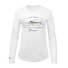 Blue Marlin Conservation Status Shirt | Womens Recycled Solar Performance